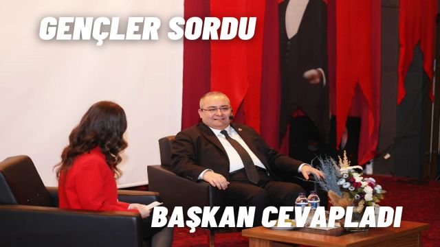 Başkan Özarslan, Gençlerle Buluştu: Sorulara Açık Cevaplar