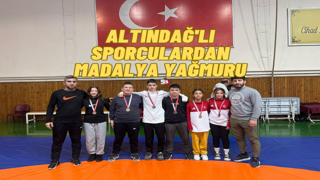 Altındağlı Sporcular, Müsabakalarda Madalyaları Topladı