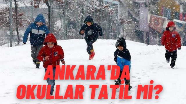 Ankara'da okullar tatil mi? Ankara Valisi Vasip Şahin'den açıklama