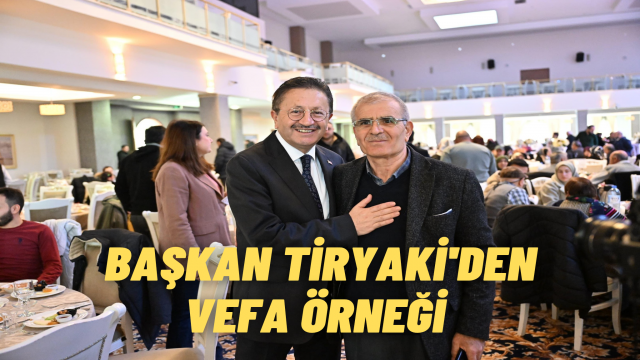 Başkan Tiryaki, Şehit Aileleri ve Gazilerle Bir Araya Geldi