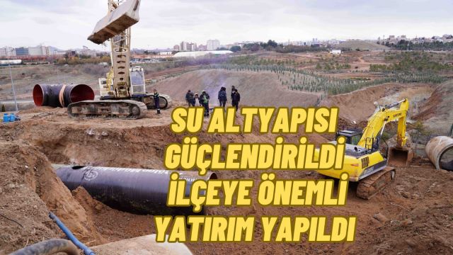 Çankaya’nın İçme Suyu Hattı Modernize Edildi Ankara Daha Güvenli Suya Kavuştu