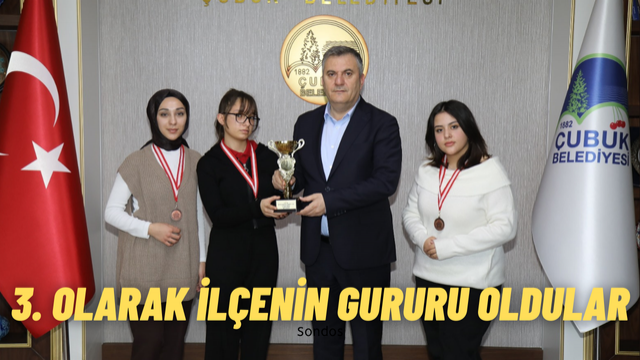 Çubuklu Şef Adayları, Konya'da 3. Oldu