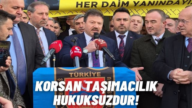 Mehmet Yiğiner: Korsan Taşımacılıkla Mücadeleye Devam Ediyoruz