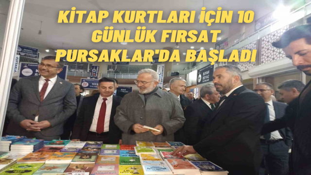 Pursaklar 3. Kitap Günleri Başladı