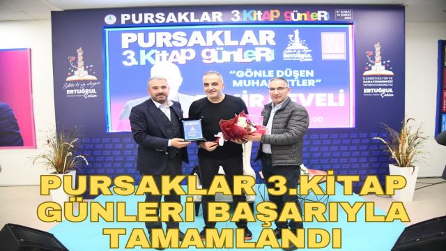 Pursaklar 3. Kitap Günleri’ne Muhteşem Final