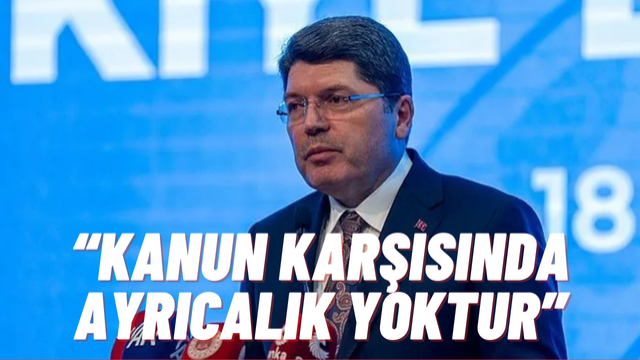 Adalet Bakanı Yılmaz Tunç'tan Ekrem İmamoğlu'nun Gözaltına Alındığı Soruşturmayla İlgili Açıklama