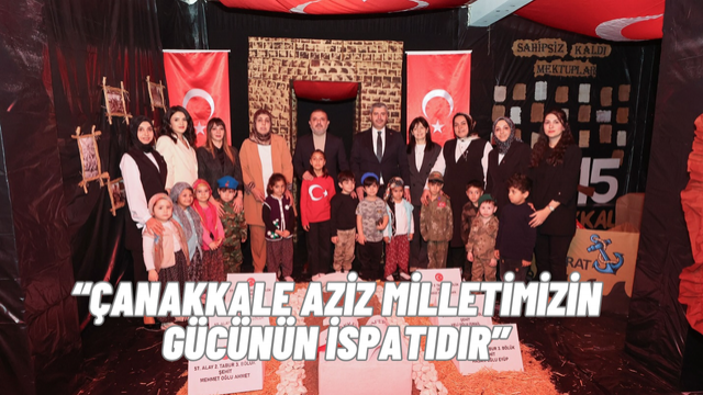 Çanakkale Zaferi'nin 110. Yıldönümünde Sincan’dan Anlamlı Anma