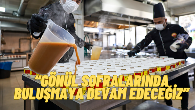 Gölbaşı Belediyesi Aşevi'nde Ramazan Bereketi