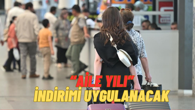 Şehirler Arası Otobüs Biletlerinde Aile Yılı İndirimi