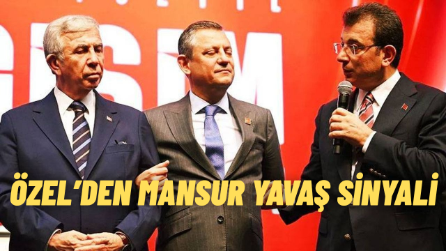 Özel: İmamoğlu’nun adaylığına engel çıkarsa Mansur Yavaş için de ön seçime gideriz
