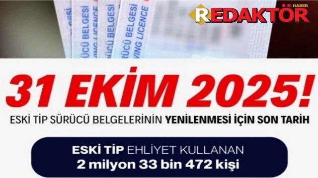 Süre Bitiyor Eski Ehliyetler 31 Ekim’de Geçersiz
