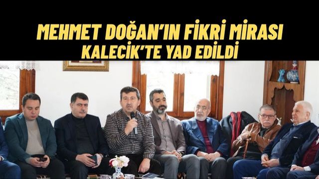 Bilgi İrfan ve Hatıralar D. Mehmet Doğan Bilgi Şöleni’nin Üçüncü Günü Kalecik’te Tamamlandı