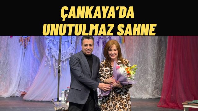 Berna Laçin’den Çankaya’da Tek Kişilik Dev Performans