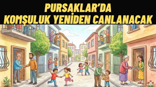 Ankara Pursaklar'da Selamlaşma ve Komşuluk Projesi Gönülleri Birleştirdi