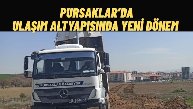 Pursaklar’da Yeni İmar Yolları Hizmete Giriyor
