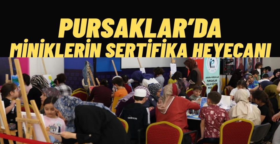 Pursaklar’da Miniklerin Gurur Günü