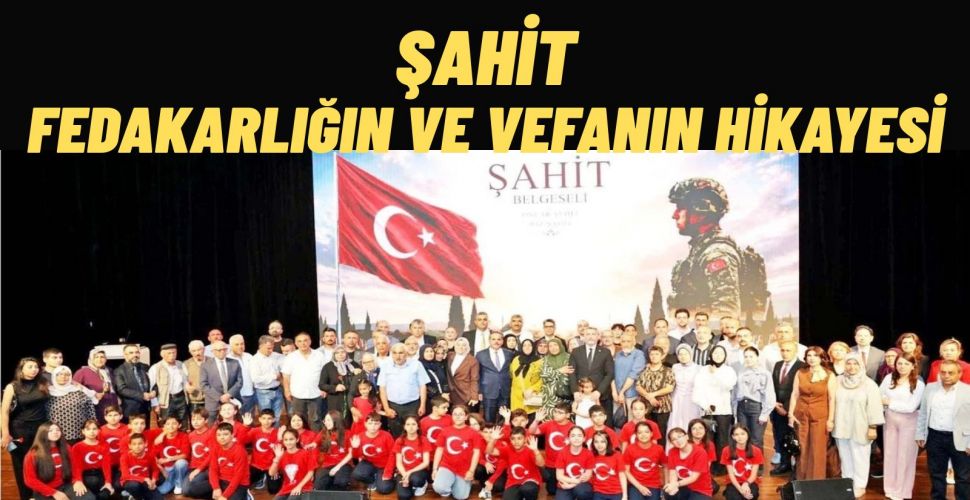 Mamak Şehitleriyle Yaşıyor Şahit Belgeseli Gelecek Nesillere Emanet Edildi
