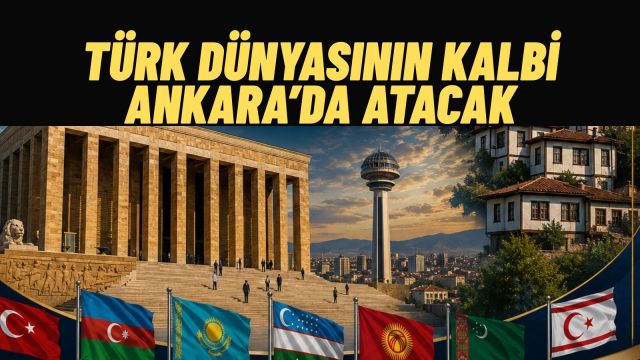 Türk Dünyasının Kalbi Ankara'da Atacak Ankara'nın Tarihi, Kültürel ve Manevi Mirası Uluslararası Çalıştayda Ele Alınacak