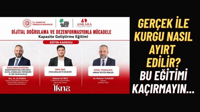 İKNA Düşünce Kuruluşu’ndan Dezenformasyonla Mücadele İçin Eğitim Hamlesi
