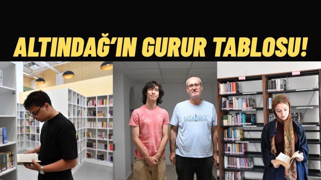 Altındağ’da Kütüphaneler Başarıya Açılan Kapı Oldu: 250’den Fazla Genç Üniversiteli