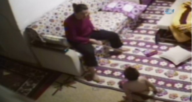 İşkenceci üvey anne hastaneye kaldırıldı