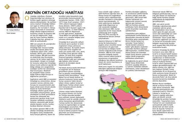 ABD’nin Ortadoğu Haritası