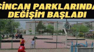 Sincan Parklar yenileniyor