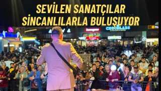Sincan Belediyesi Sevilen Sanatçılarla vatandaşları buluşturuyor....