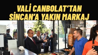 Vali Canbolat’tan Sincan’a Kapsamlı Ziyaret