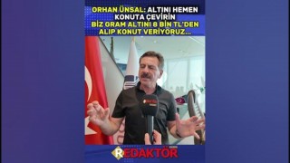 Gram altını 8 bin TL'ye alıp, konut veriyor...