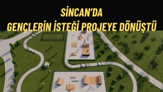 Sincan’da Gençlerin Hayali Gerçek Oluyor Kaykay Parkı Geliyor